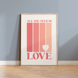 All You Need Is Love - Beatles Print