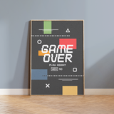 Game Over Print