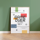 Game Over Print