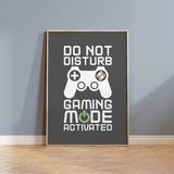 Gaming Mode Activated Print