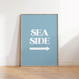 Sea Side Sea Print