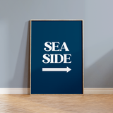 Sea Side Sea Print