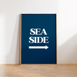 Sea Side Sea Print