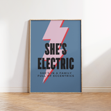 She's Electric - Oasis Print