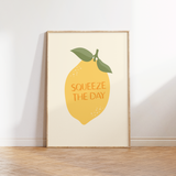 Squeeze The Day Print