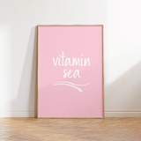 Vitamin Sea Print